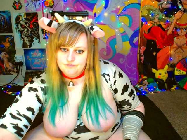 Fotod BabyZelda Moo Cow! ^_^ HighTip=Hang Out with me! *** 100 = 30 Vids & Tip Request! 10 = Friend Add! 300 = View Your Cam! Cheap Videos in Profile!!! ***