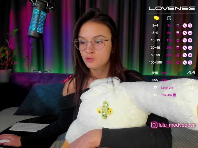 Fotod Lulu @sofar collected, @remain left to the goal Hi! I'm Alyona. Only full private and any of your wishes :)PM me before PVTPut ❤️ in the room and subscribe! My Instagram lulu_medvedeva